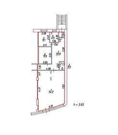 78,6 м², торговое помещение 180 000 ₽ в месяц - изображение 52