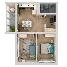 Квартира 51 м², 2-комнатная - изображение 5