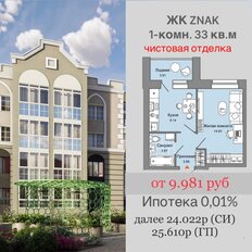 Квартира 33 м², 1-комнатная - изображение 4