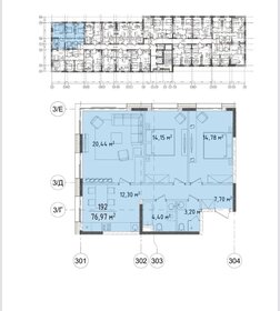 Квартира 77 м², 3-комнатные - изображение 1