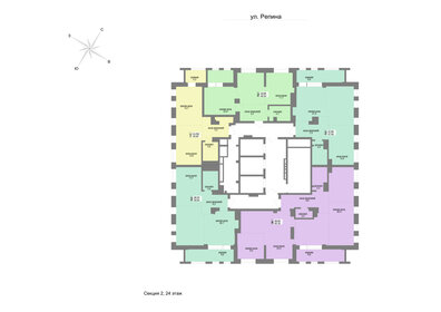 39,7 м², 1-комнатная квартира 9 300 000 ₽ - изображение 18