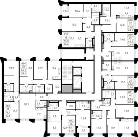 40,1 м², 1-комнатная квартира 21 295 602 ₽ - изображение 15