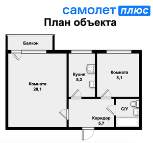 43 м², 2-комнатная квартира 4 300 000 ₽ - изображение 75