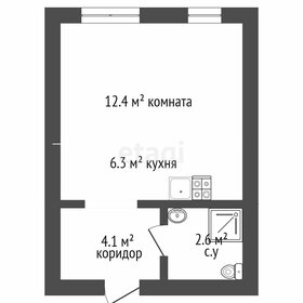 Квартира 25,4 м², студия - изображение 1