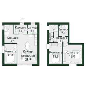 100 м², 3-комнатная квартира 13 000 000 ₽ - изображение 22