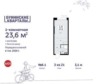 23 м², квартира-студия 7 839 780 ₽ - изображение 34