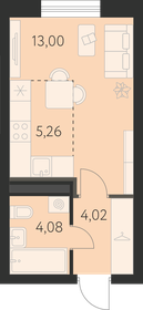 25,2 м², квартира-студия 3 235 000 ₽ - изображение 14