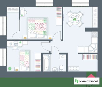 52,3 м², 2-комнатная квартира 10 695 000 ₽ - изображение 84