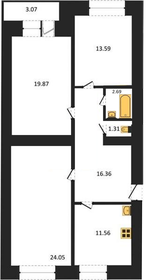 Квартира 91,3 м², 3-комнатная - изображение 1