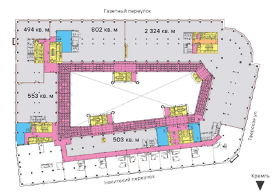 4529 м², офис 24 909 500 ₽ в месяц - изображение 16