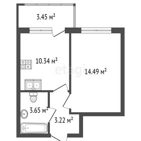 33,7 м², 1-комнатная квартира 7 350 000 ₽ - изображение 92