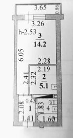 Квартира 25 м², 1-комнатная - изображение 1