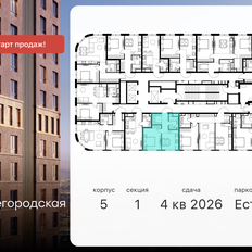 Квартира 35,7 м², 1-комнатная - изображение 2