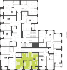 57 м², 2-комнатная квартира 6 400 000 ₽ - изображение 72