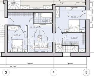 Квартира 116,1 м², 5-комнатная - изображение 2