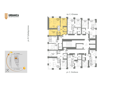 88 м², 3-комнатная квартира 12 900 000 ₽ - изображение 35