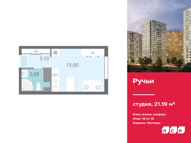 23,2 м², квартира-студия 5 969 023 ₽ - изображение 6