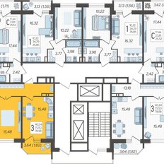 Квартира 79 м², 3-комнатная - изображение 2