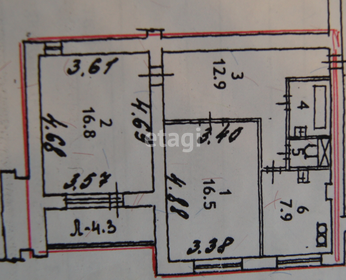 Квартира 56,1 м², 2-комнатная - изображение 5