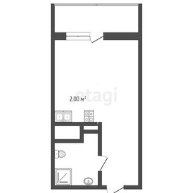 Квартира 19,1 м², студия - изображение 1