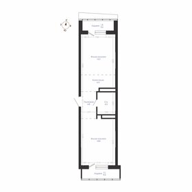 53,6 м², 2-комнатная квартира 9 514 000 ₽ - изображение 86