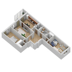 Квартира 98,1 м², 3-комнатная - изображение 3