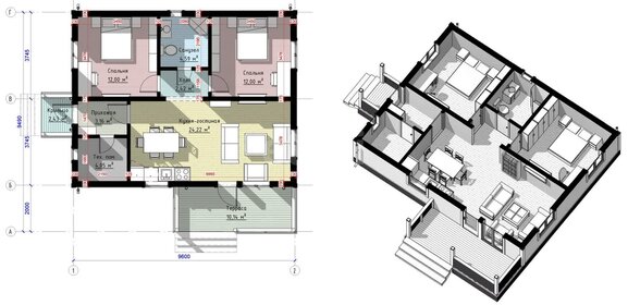 80 м² дом, 9 соток участок 5 647 000 ₽ - изображение 24