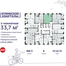 Квартира 33,7 м², 1-комнатная - изображение 4