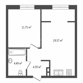 Квартира 40,3 м², 1-комнатная - изображение 1