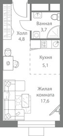 23 м², квартира-студия 8 300 000 ₽ - изображение 140
