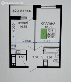 35 м², 1-комнатная квартира 4 400 000 ₽ - изображение 36