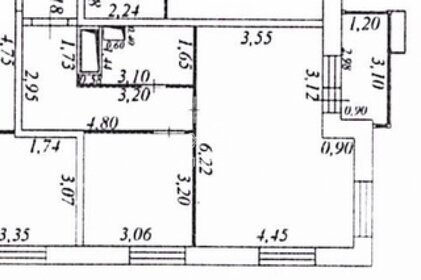 Квартира 47 м², 2-комнатная - изображение 1