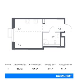 21 м², квартира-студия 6 330 262 ₽ - изображение 18