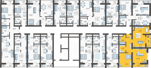 450 м², 5-комнатная квартира 33 000 000 ₽ - изображение 139