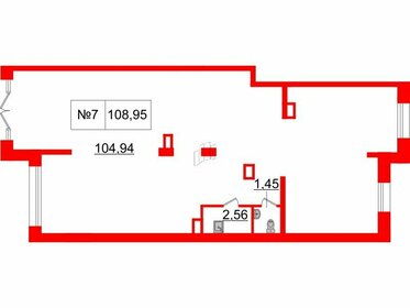 109 м², помещение свободного назначения - изображение 5