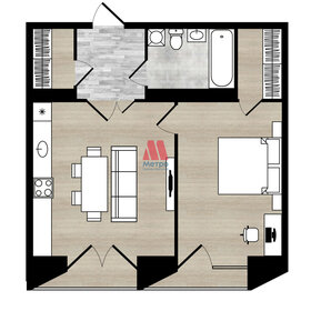 41,9 м², 1-комнатная квартира 6 285 000 ₽ - изображение 45
