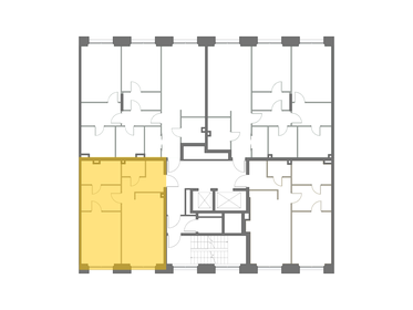 67,5 м², 2-комнатная квартира 58 180 000 ₽ - изображение 20