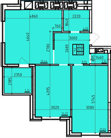 70 м², 2-комнатная квартира 7 000 000 ₽ - изображение 69