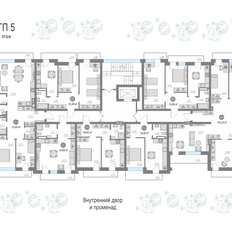 Квартира 103,3 м², 3-комнатная - изображение 2