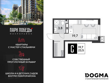 23,5 м², квартира-студия 4 768 150 ₽ - изображение 13