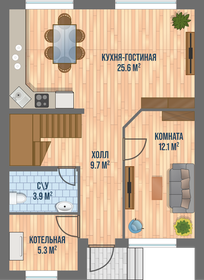 164 м² дом, 6 соток участок 16 850 000 ₽ - изображение 61