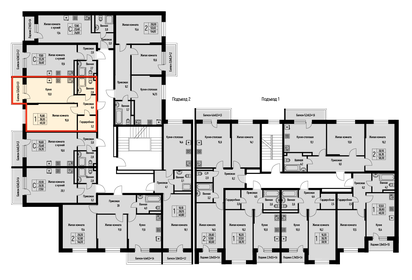38,5 м², 1-комнатная квартира 4 581 962 ₽ - изображение 2