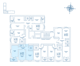 66,7 м², 2-комнатная квартира 5 799 000 ₽ - изображение 66