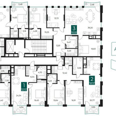 Квартира 52,7 м², 1-комнатная - изображение 2