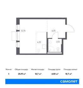 24,9 м², квартира-студия 4 855 500 ₽ - изображение 1