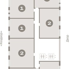 Квартира 85,9 м², 2-комнатная - изображение 3