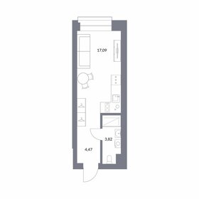 18,8 м², квартира-студия 3 950 000 ₽ - изображение 90