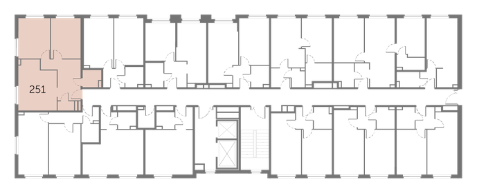 55,3 м², 2-комнатные апартаменты 8 803 582 ₽ - изображение 29