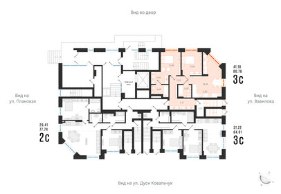 Квартира 80,8 м², 3-комнатная - изображение 2