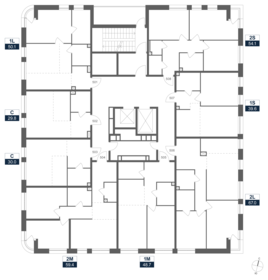 59,8 м², 2-комнатная квартира 33 968 592 ₽ - изображение 30